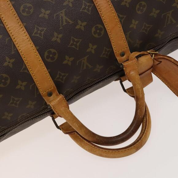 LOUIS VUITTON Monogram Keepall 55 Boston Bag M41424 - Picture 7 of 16